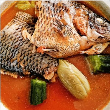 Tilapia light soup